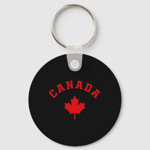 Porte-clés Canada Drapeau canadien Logo Feuille d'érable Rand