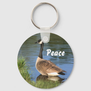 Porte-clés Canada Goose Peace Inspirational Keychain