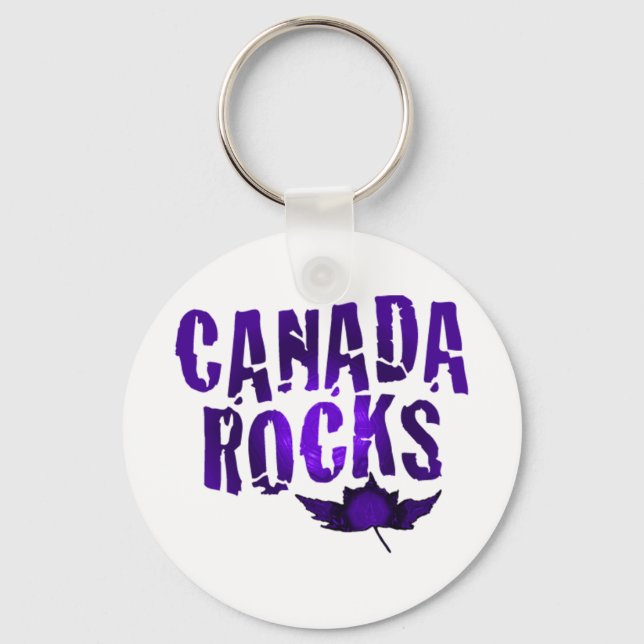 Porte-clés Canada Rocks (Recto)