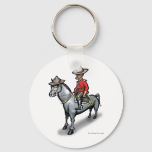 Porte-clés Canadian Mounty