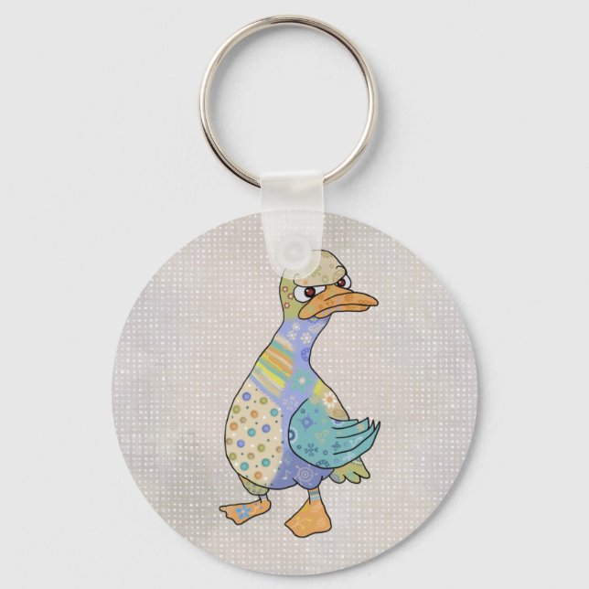 Porte-clés canards en colère (Recto)