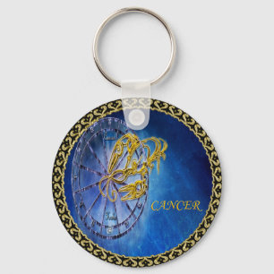 Porte-clés Cancer Zodiac Astrologie design Horoscope