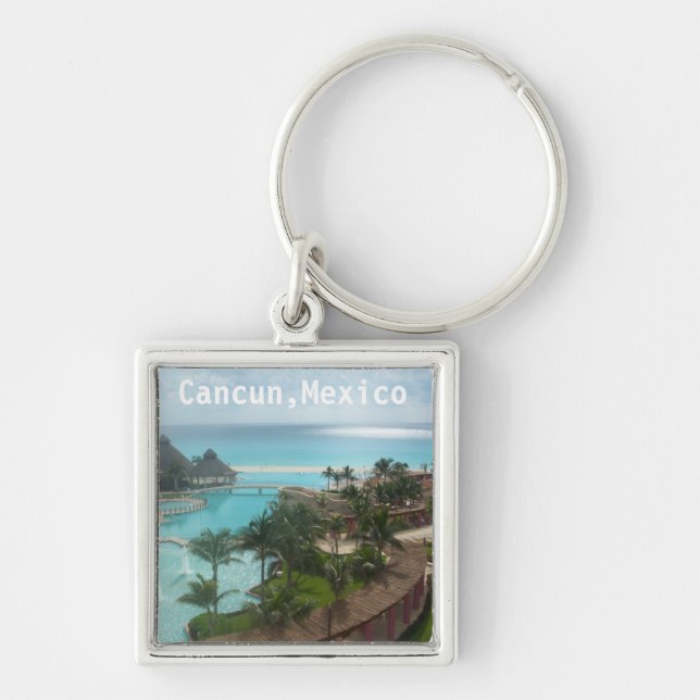 Porte-clés Cancun Mexique (Devant)