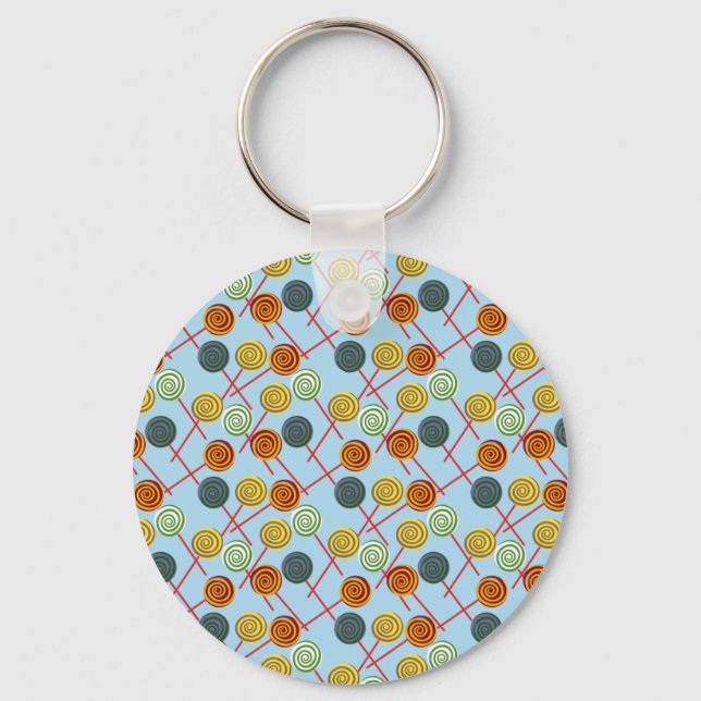 Porte-clés Candy pattern | Lollies 1lipop (Recto)