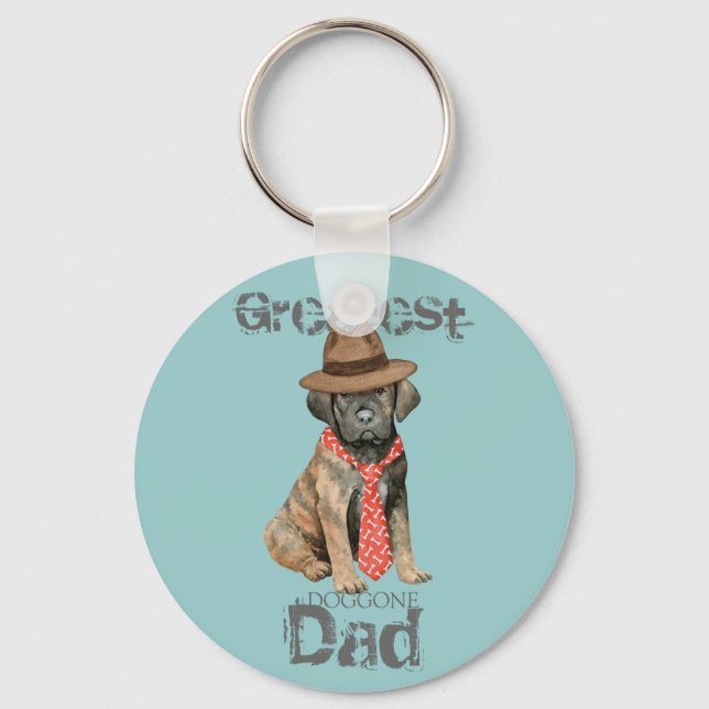 Porte-clés Cane Corso Papa Porte - clé (Recto)