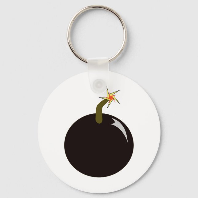 Porte-clés Cannonball Round Shot Bomb Cannon Ball Pirate (Recto)