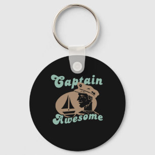 Porte-clés Capitaine Awesome