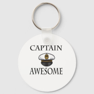 Porte-clés Capitaine Awesome