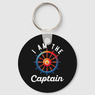 Porte-clés Capitaine de bateau hommes femmes drôle voile bate