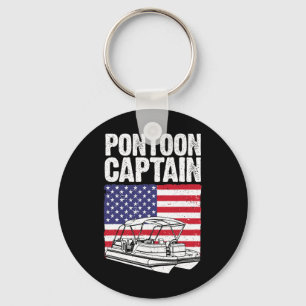 Porte-clés Capitaine de bateau ponton cool Art pour hommes fe