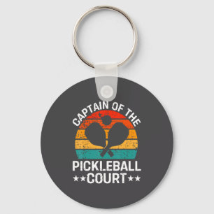 Porte-clés Capitaine du terrain de Ckleball Drôle de Ckleball