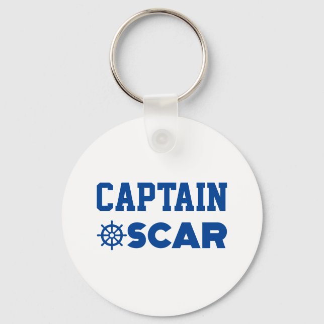Porte-clés Capitaine Oscar (Recto)