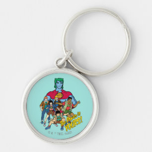 Porte-clés Captain Planet Group Graphic - The Power Is Yours!