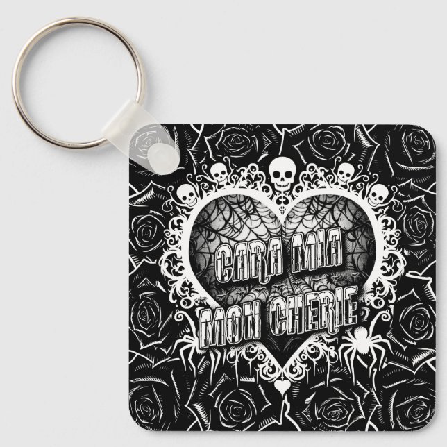 Porte-clés Cara Mia, Mon Cherie (Recto)