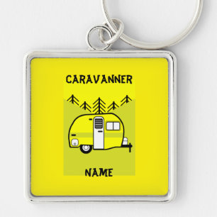 Porte-clés Caravan Cadeaux d'art Aimer Ma Caravane