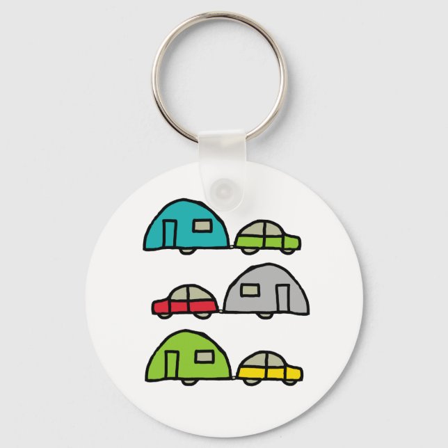 Porte-clés Caravane (Recto)