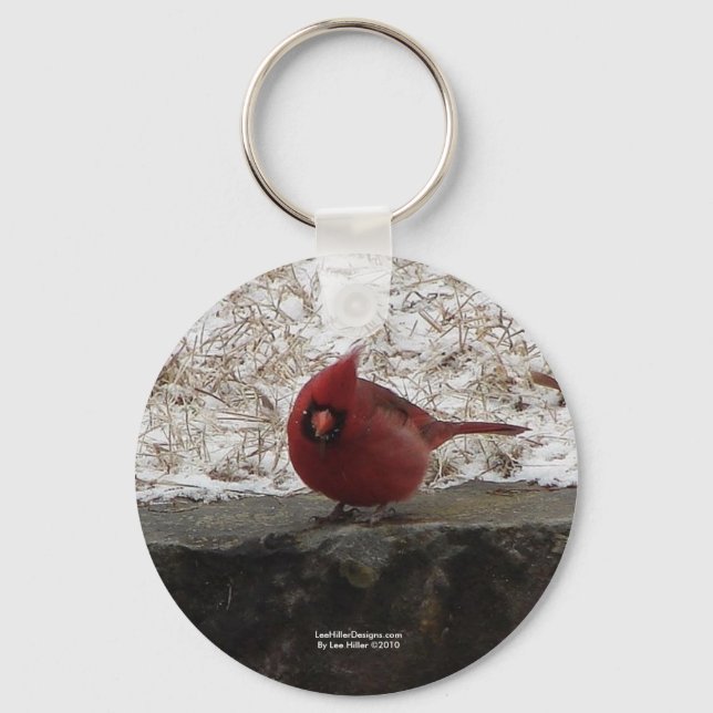 Porte-clés Cardinal Hot Springs Nat. Park Mt AR Cadeaux Vêtem (Recto)