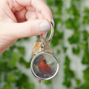 Porte-clés Cardinaux « Noël arrive »