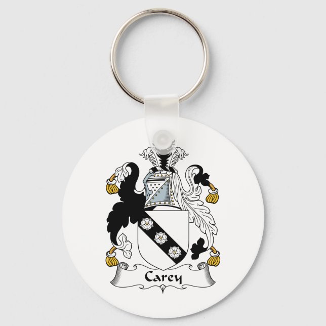 Porte-clés Carey Family Crest (Recto)