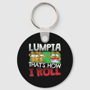 Porte-clés Caricature alimentaire philippine Lumpia
