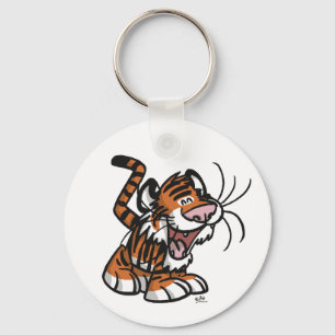 Porte-clés Caricature mignonne Lil'Tiger porte - clé