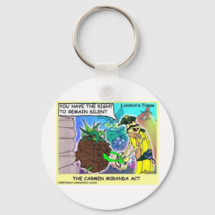 Porte-clés Carmen Mirand Act Drôle Drôle Cadeaux & Objets de 