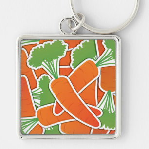 Porte-clés Carotte funky