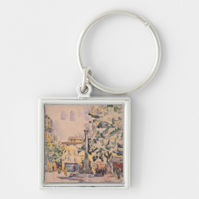 Porte-clés Carré de l'hôtel de Ville à Aix-en-Provence (Devant)