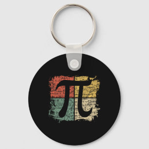 Porte-clés Carré Pi Symbole Cadeau Math Equations Pi Jour Tea