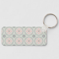 Carreaux Floraux Pastel Vert