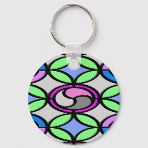 Porte-clés Carrelage couleur verre