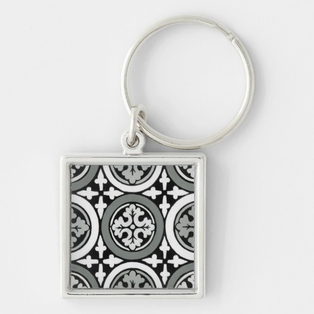Porte-clés Carrelage Renaissance Décor (Devant)