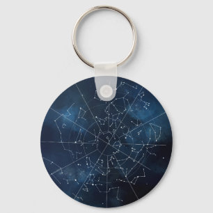 Porte-clés Carte Celestial