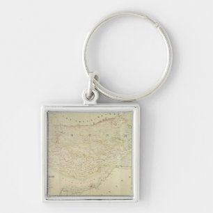 Porte-clés Carte de Kutch et de Runn, Inde, 1854