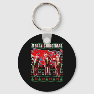 Porte-clés Carte électorale Trump Joyeux Noël Père Noël H