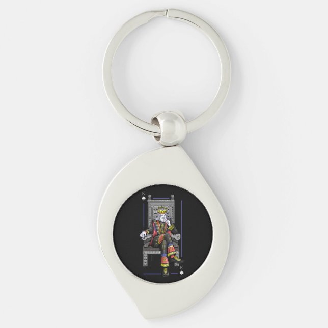 Porte-clés Carte King (Devant)