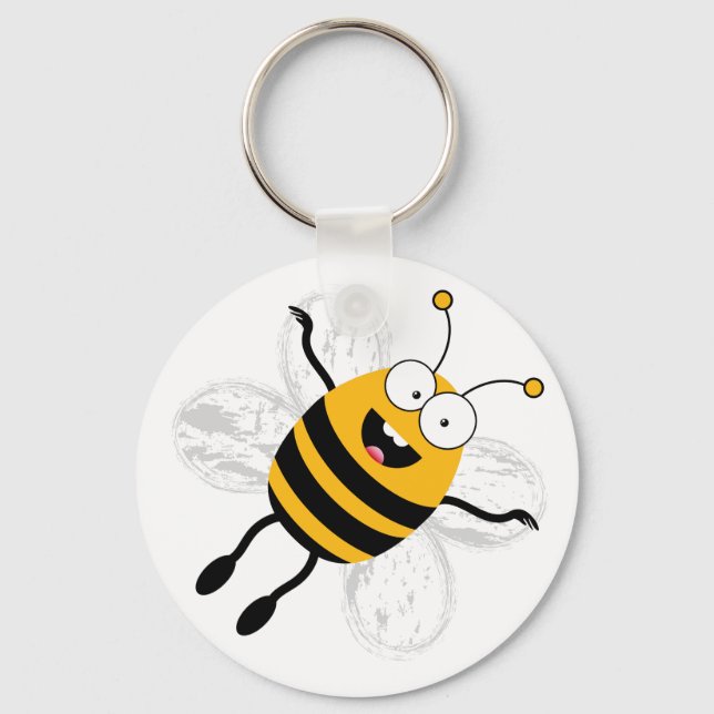 Porte-clés Cartoon Bee (Recto)