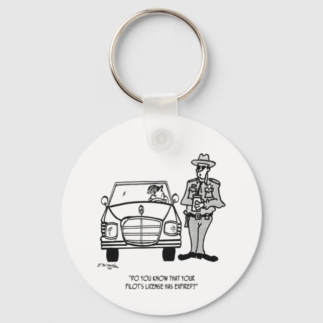 Porte-clés Cartoon pilote 5214 (Recto)