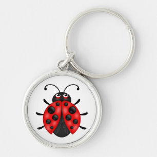 Porte-clés Cartoon rouge Porte - clés de Ladybug