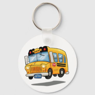 Porte-clés Cartoon School Bus