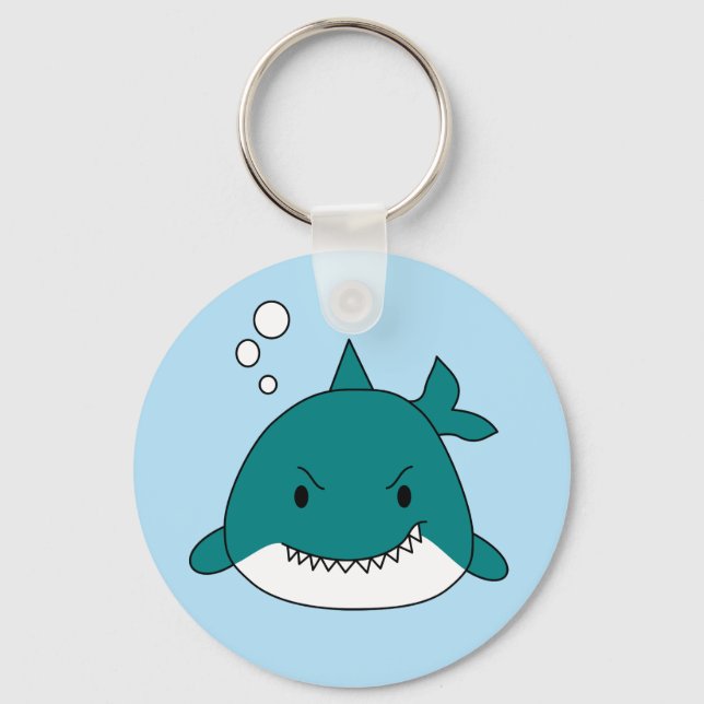 Porte-clés Cartoon Shark (Recto)