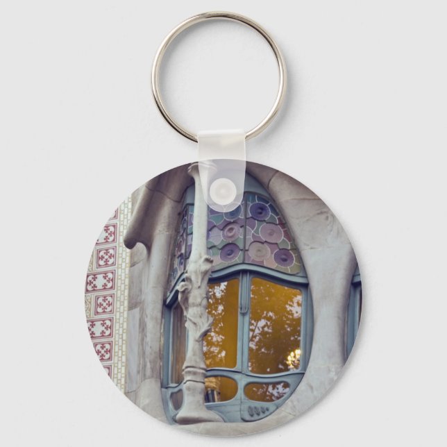 Porte-clés Casa Batlo, Barcelone (Recto)