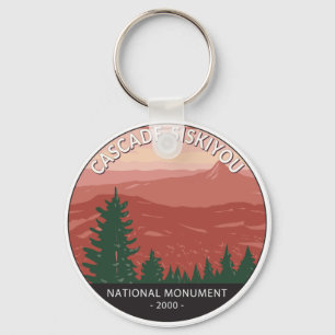 Porte-clés Cascade Siskiyou National Monument Oregon Vintage
