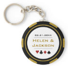 Casino Poker Chip Or Noir Blanc Mariage Favoriser