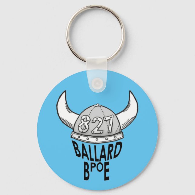 Porte-clés Casque Ballard 827 Viking (Recto)
