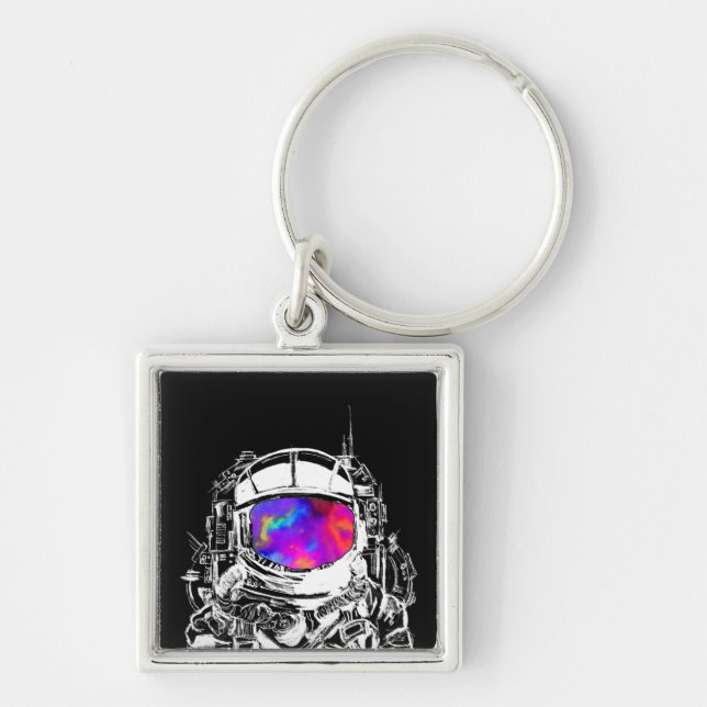 Porte-clés Casque d'astronaute de Trippy (Devant)