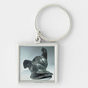 Porte-clés Casque en bronze de gladiateur de Thracian,