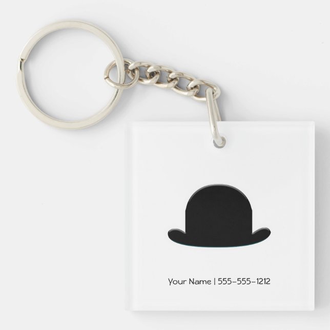 Porte-clés Casquette de lanceur (Devant)