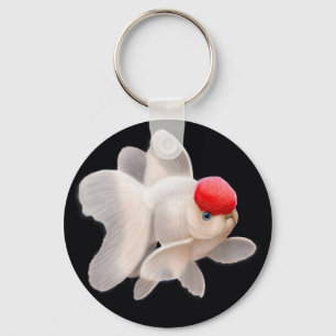 Porte-clés Casquette rouge Oranda Porte - clé de poisson roug