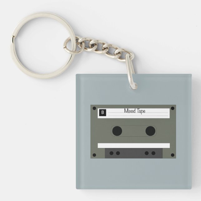 Porte-clés Cassette, Mixed Tape (Devant)